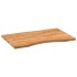 Tablero escritorio rectangular madera maciza roble marrón
