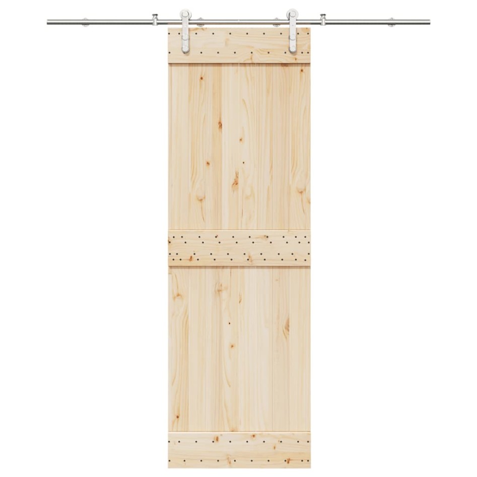Kit de herrajes para puerta corredera 200 cm acero