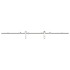 Kit de herrajes para puerta corredera 200 cm acero