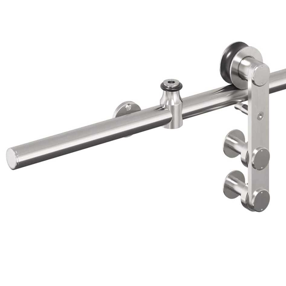 Kit de herrajes para puerta corredera 200 cm acero