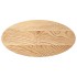 Tablero de mesa ovalado madera maciza de roble 80x40x4