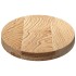 Tablero de mesa ovalado madera maciza de roble 80x40x4
