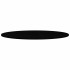 Tablero de mesa ovalado madera maciza de roble 120x60x2