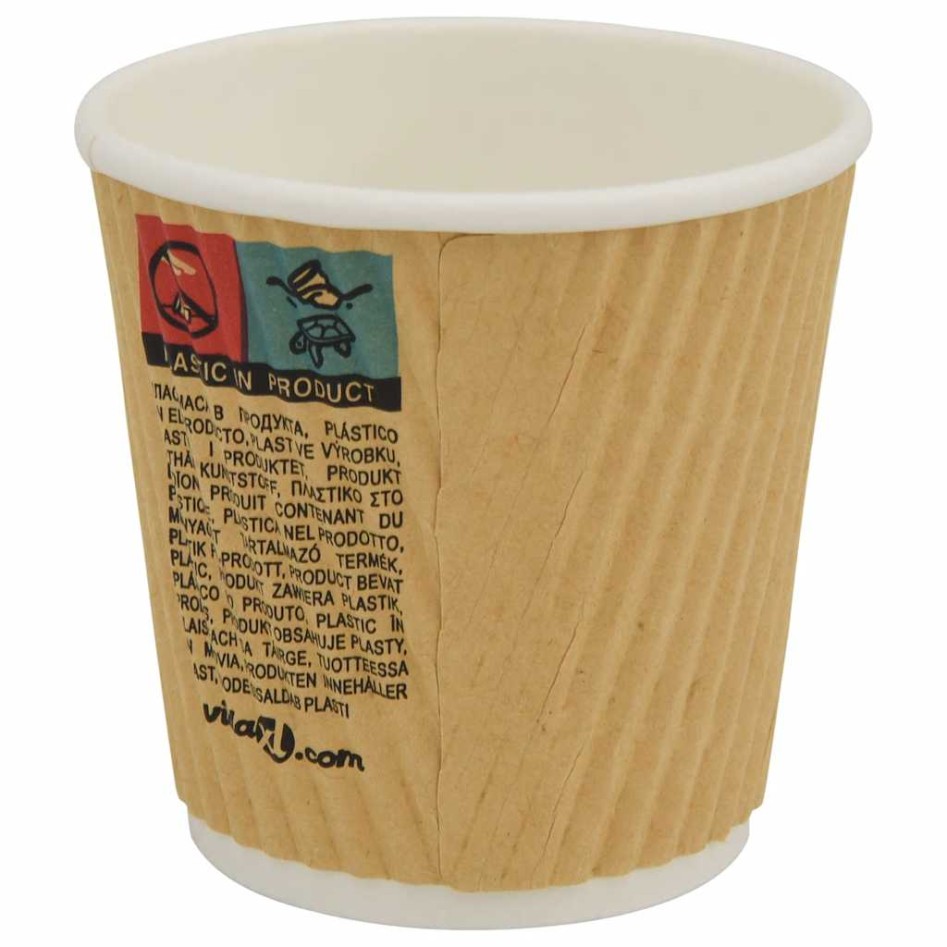 Vasos de café de papel con tapa 1000 uds 4oz