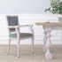 Silla de comedor tela gris
