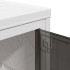 Caja de almacenaje apilable con ruedas 3 niveles 28