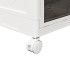 Caja de almacenaje apilable con ruedas 3 niveles 28