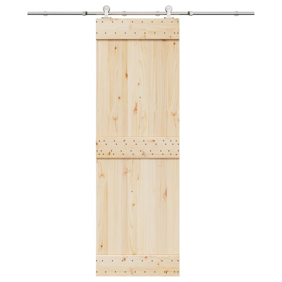 Kit de herrajes para puerta corredera 183 cm acero