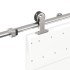 Kit de herrajes para puerta corredera 183 cm acero