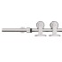 Kit de herrajes para puerta corredera 183 cm acero
