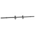 Kit de herrajes para puertas correderas acero negro 213,5