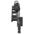 Kit de herrajes para puertas correderas acero negro 213,5