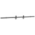 Kit de herrajes para puertas correderas acero negro 213,5
