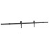 Kit de herrajes para puertas correderas acero negro 213,5