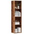 Estantería de madera ingeniería madera envejecida 36x30x143