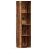 Estantería de madera ingeniería madera envejecida 36x30x143