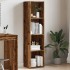 Estantería de madera ingeniería madera envejecida 36x30x143