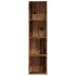 Estantería de madera ingeniería madera envejecida 36x30x143
