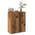 Aparador de madera contrachapada madera envejecida 60x30x75