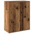Aparador de madera contrachapada madera envejecida 60x30x75
