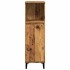 Armario de baño madera de ingeniería envejecida 30x30x100