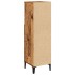 Armario de baño madera de ingeniería envejecida 30x30x100