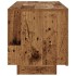 Mesita de noche madera contrachapada madera vieja 100x35x40