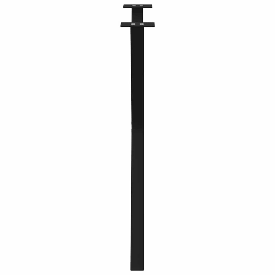 Patas para mesa de comedor en forma de X 2 uds acero