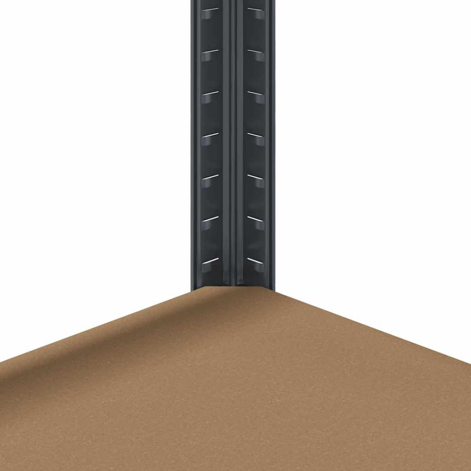 Estante de almacenaje 5 niveles acero y contrachapada