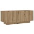 Mueble de TV madera de ingeniería roble artisan 100x35x40