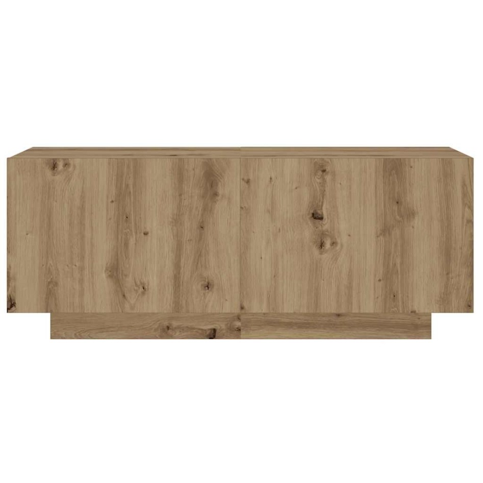 Mueble de TV madera de ingeniería roble artisan 100x35x40