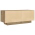 Mueble de TV madera de ingeniería roble artisan 100x35x40