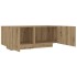 Mueble de TV madera de ingeniería roble artisan 100x35x40