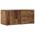 Mueble de TV madera ingeniería madera envejecida 80x34x35,5