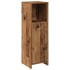 Armario de baño madera contrachapada envejecida 30x30x95