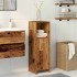 Armario de baño madera contrachapada envejecida 30x30x95