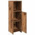 Armario de baño madera contrachapada envejecida 30x30x95