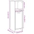 Armario de baño madera contrachapada envejecida 30x30x95