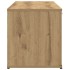 Mueble de TV madera de ingeniería roble artesanal 120x34x37