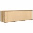 Mueble de TV madera de ingeniería roble artesanal 120x34x37