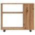 Mesa auxiliar de madera de ingeniería roble artisan 70x35x55