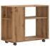 Mesa auxiliar de madera de ingeniería roble artisan 70x35x55