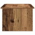 Mesa de centro madera contrachapada envejecida 150x50x35