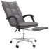 Silla de oficina reclinable cuero sintético