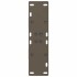 Patas de mesa de centro forma A 2uds acero 50x(72-73)