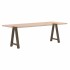 Patas de mesa de centro forma A 2uds acero 50x(72-73)