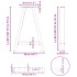 Patas de mesa de centro forma A 2uds acero 50x(72-73)