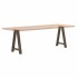 Patas de mesa de centro forma A 2uds acero 60x(72-73)