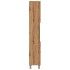 Mueble de baño madera de ingeniería roble artisan 30x30x179