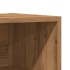 Mesita de noche 2 uds madera ingeniería roble